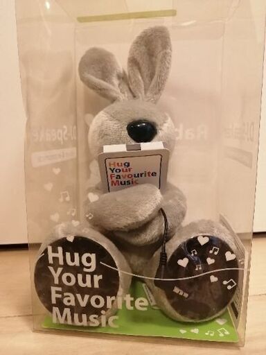 可愛い　うさぎのスピーカー