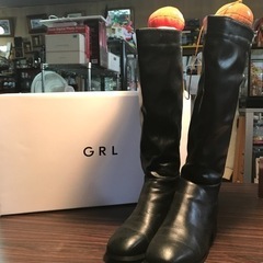 【お取引先決定】【GRL】グレイル　ロングブーツ　23.5cm ...
