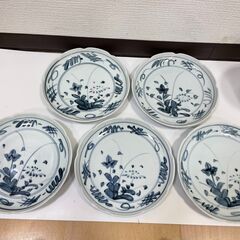 【5433】和皿まとめ 和食器 皿 深皿 取皿 てがき晃菊 美濃焼 など 未使用品の画像