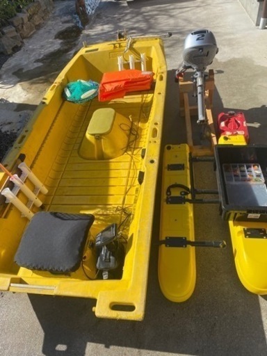 2馬力ボート　ホンダ2馬力