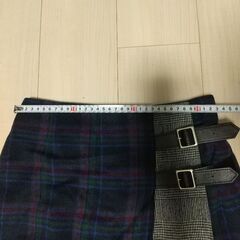 【都営大江戸線 直接引渡しで300円】チェックのスカートの画像