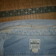 Edwin　Lサイズ　ダンガリーシャツ　あげますの画像