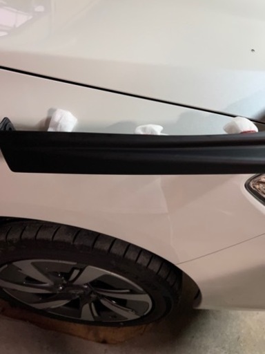 レヴォーグ・ＶＭ ＳＴＩ Type フロントアンダースポイラー ABS製スカートリップ チェリーレッド