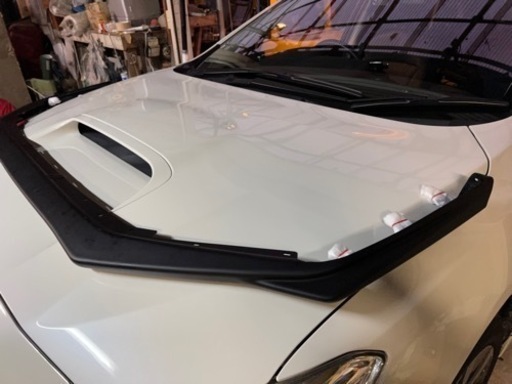 レヴォーグ・ＶＭ ＳＴＩ Type フロントアンダースポイラー ABS製スカートリップ チェリーレッド