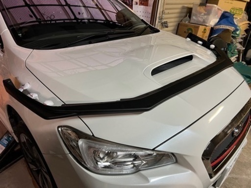 レヴォーグ・ＶＭ ＳＴＩ Type フロントアンダースポイラー ABS製スカートリップ チェリーレッド