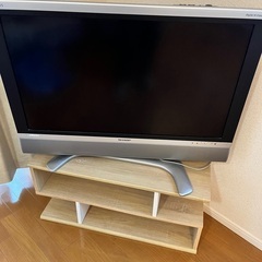 37インチ テレビ＋テレビ台の画像