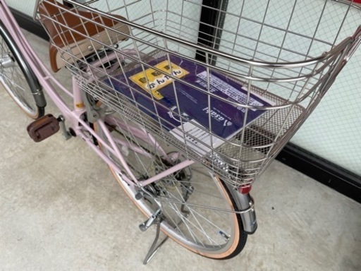 あさひ[ASAHI] フェリーク BAA-L 26インチ 6段変速 オートライト シティサイクル ママチャリ 自転車 