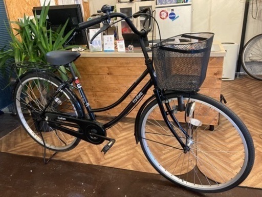 【26インチ】自転車　黒