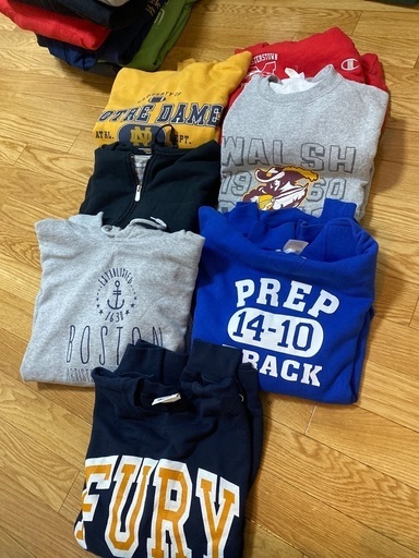 輸入古着パーカー/スウェット7着セット Mサイズ