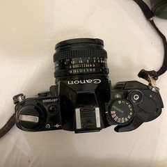 キヤノン　ＣＡＮＯＮ　一眼レフカメラ　ヴィンテージ　ハードカバー付き　の画像