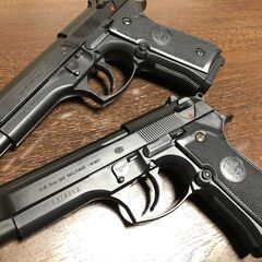 最終値下げ！BELETTA　M9　ソフトエアガン　２丁　MARUI製の画像