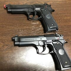 最終値下げ！BELETTA　M9　ソフトエアガン　２丁　MARUI製の画像