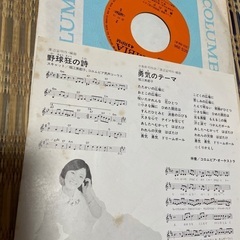 野球狂の詩　レコード中古　水島新司の画像