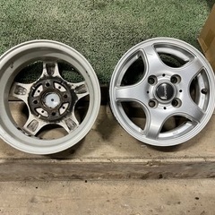 12インチ　ホイール　トレーラー　軽バン　軽トラ　2本