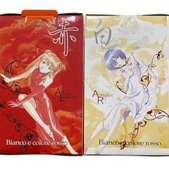 【新品】エヴァンゲリオン エクストラフィギュア 白と赤 2種セットの画像