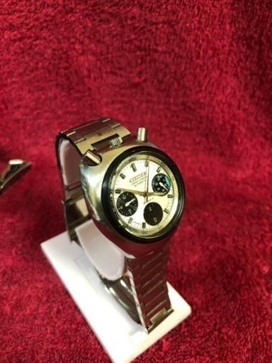 CITIZEN シチズン チャレンジタイマー ツノクロノ 自動巻/クロノグラフ ビンテージ セイコー スピードタイマー 腕時計