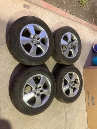 ウィッシュ純正ホイール　タイヤ付き　195/65R15