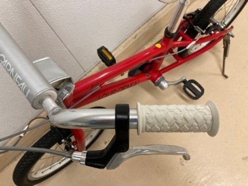ルイガノ　キッズバイク　レッド 16インチ 幼児用自転車 補助輪付き LOUIS GARNEAU 16インチ キッズバイク レッド 自転車 16インチ