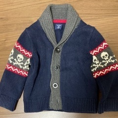 ⑥子供服80cm   GAP   ニット　アウター　キッズ幼児男の子