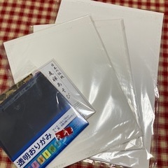 方眼紙　折り紙などなど