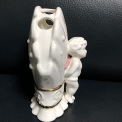 天使シェル　歯ブラシ立て　陶器　ボーンチャイナの画像