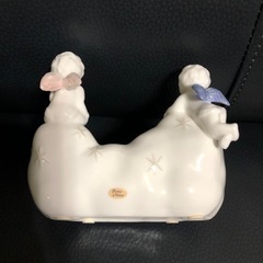 天使シェル　カレンダー　陶器　ボーンチャイナの画像