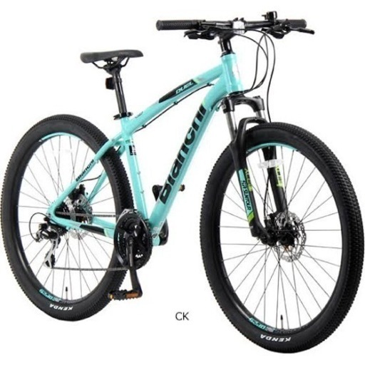 ほぼ新車　ビアンキ　マウンテンバイク　前後油圧ディスクブレーキ