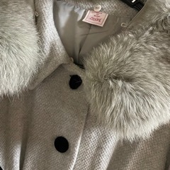 #ロングコート#ファーコート#ボタンなし#条件ありで無料の画像