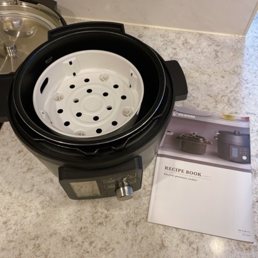 アイリスオーヤマ 電気圧力鍋 4L 3~4人用 ブラック KPC-MA4