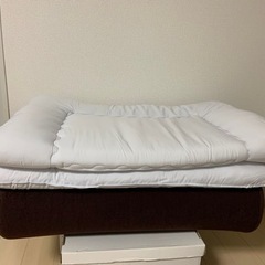 (引渡し決まりました)【シングルサイズ】低反発マット+敷布団セット