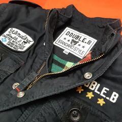 120㌢ MIKIHOUSE DOUBLE.B ジャケット『USED』の画像