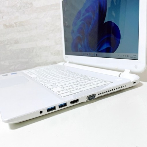 Windows11 東芝 ノートパソコン 高速SSD搭載 事務作業などに