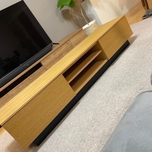 テレビボード　ニトリ　レシェンテ　150cm ライトブラウン
