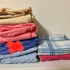 (受渡決まりました)シングル敷布団カバー5枚セット