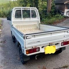 アクティトラック4WD MTデフロック　車検ありの画像