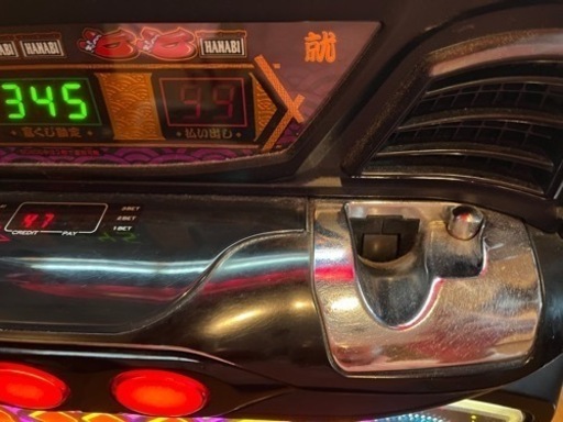 スロット実機　ハナビ　5号機