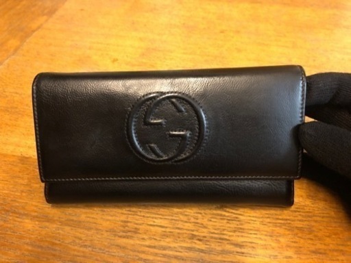 売り切れました【美品】GUCCI グッチ  GG 長財布  ブラック