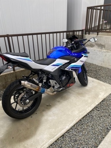 GSX250rスリップオンマフラー