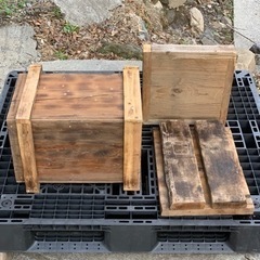 （ヒノキ）ミツバチ飼育用 養蜂待受箱（蜜蜂 みつばち）⑦の画像