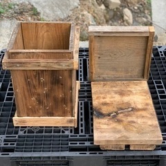 （ヒノキ）ミツバチ飼育用 養蜂待受箱（蜜蜂 みつばち）⑦