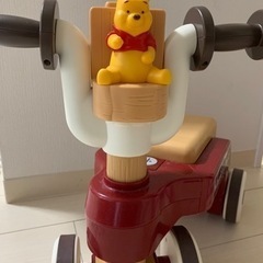 値下げくまのプーさんおしゃべりウォーカーライダーの画像