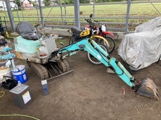 【売約済】ヤンマー B08 ミニユンボ