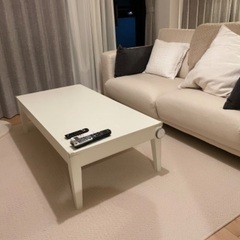 白ローテーブル