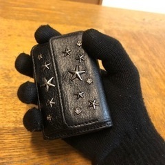 SOLDOUT【美品】JIMMY CHOO ジミーチュウ ミニ財...