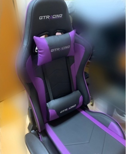 GTRACING ゲーミングチェア  オットマン スピーカー付き