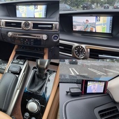 【あんしん決済価格】お得です☆レクサスGS300h Iパッケージ　7.7万キロ　ブルーマイカ×茶皮シート☆ハイブリッド×レギュラー☆機関良好の画像
