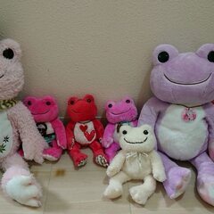 【かえるのピクルス/ピクルス ザ フロッグ】中古のぬいぐるみ