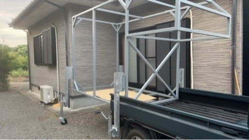 軽トラキャンピングフレーム