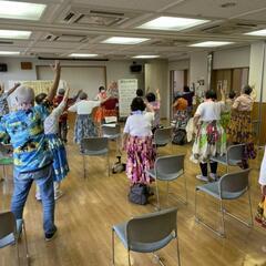 フラダンスで体力づくり　ロコモフラ体験の画像