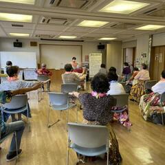 フラダンスで体力づくり　ロコモフラ体験の画像